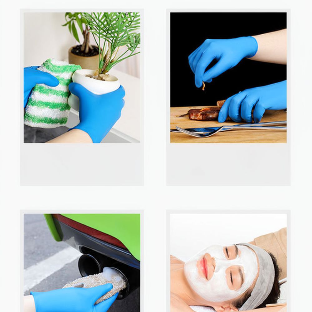 Одноразовые нитриловые перчатк – обзор и цена Exam Glove Nitrile