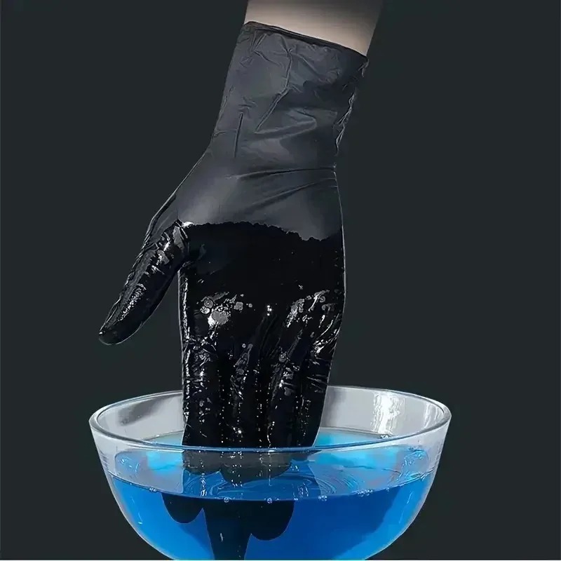 Черные одноразовые перчатки ун – обзор и цена Latex Disposable Glove