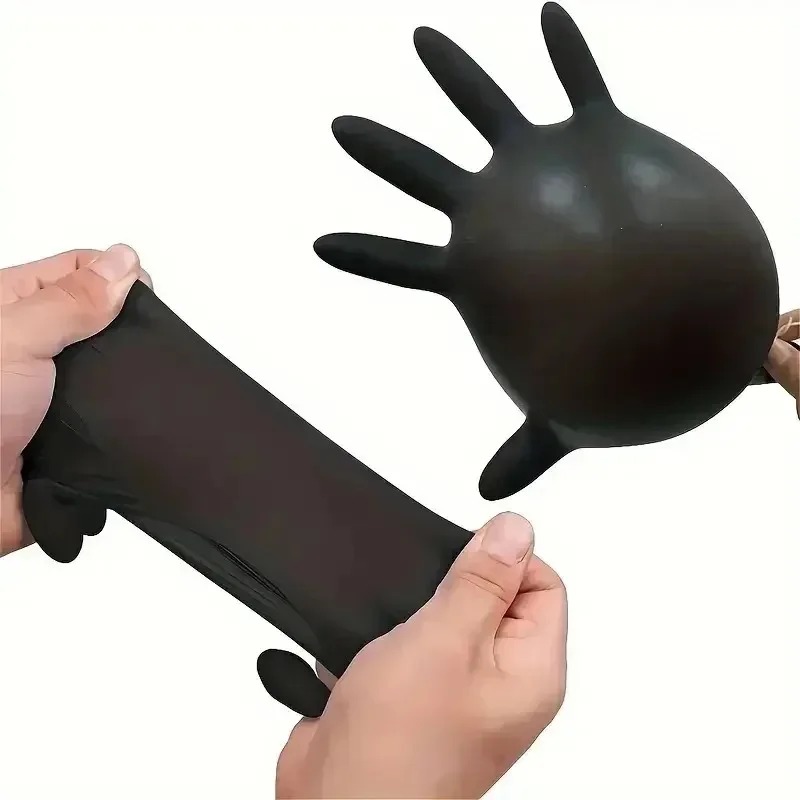 Черные одноразовые перчатки ун – обзор и цена Latex Disposable Glove