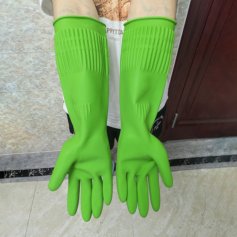 1 пара удлиненных силиконовых  – обзор и цена Dish Glove Rubber