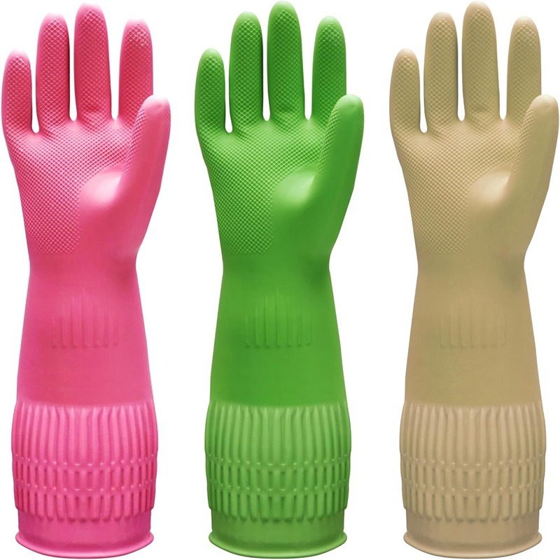 1 пара удлиненных силиконовых  – обзор и цена Dish Glove Rubber
