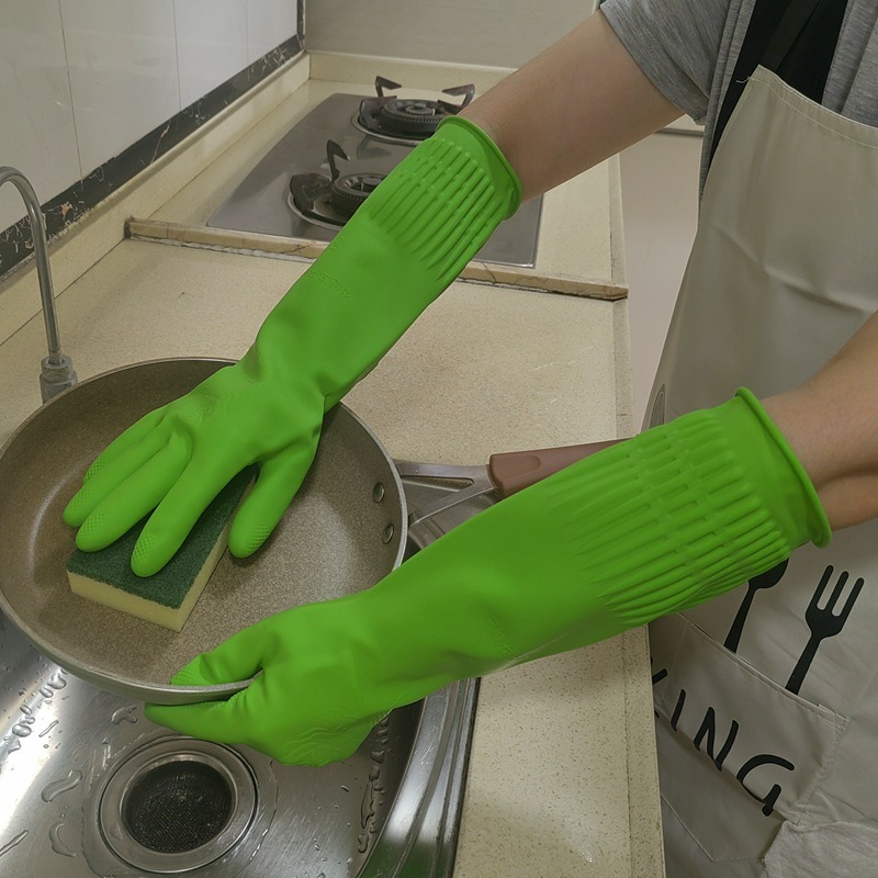 1 пара удлиненных силиконовых  – обзор и цена Dish Glove Rubber