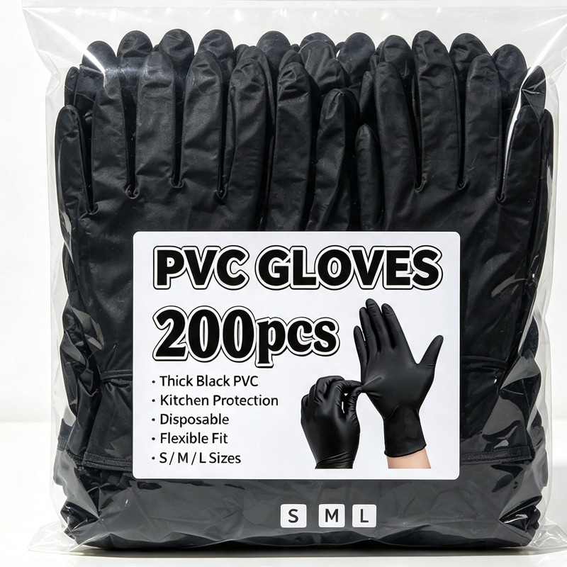 Одноразовые черные перчатки ун – обзор и цена Latex Disposable Glove