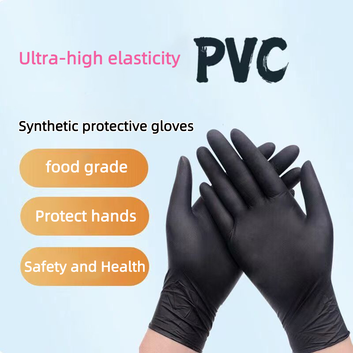 Прочные черные одноразовые нит – обзор и цена Latex Disposable Glove